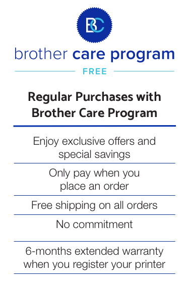 Brother Care Comparison Product Table