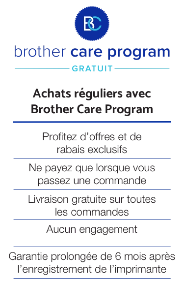 Brother Care Comparison Product Table