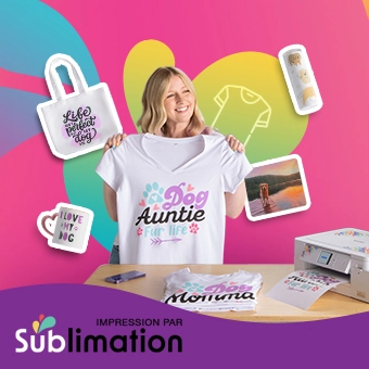 D&eacute;couvrez l'impression par sublimation